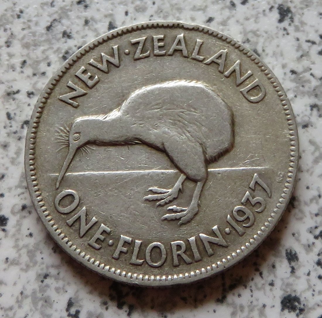  Neuseeland 1 Florin 1937   