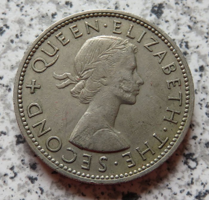  Neuseeland 1 Florin 1965   