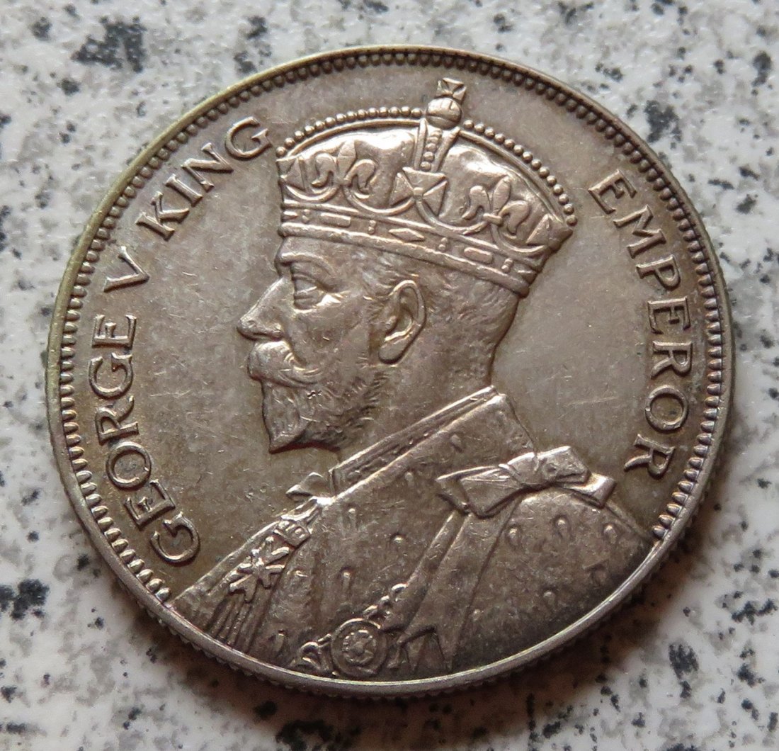  Neuseeland half Crown 1935 / Neuseeland 1/2 Crown 1935   
