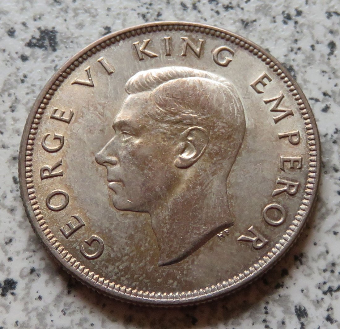  Neuseeland half Crown 1937 / Neuseeland 1/2 Crown 1937   