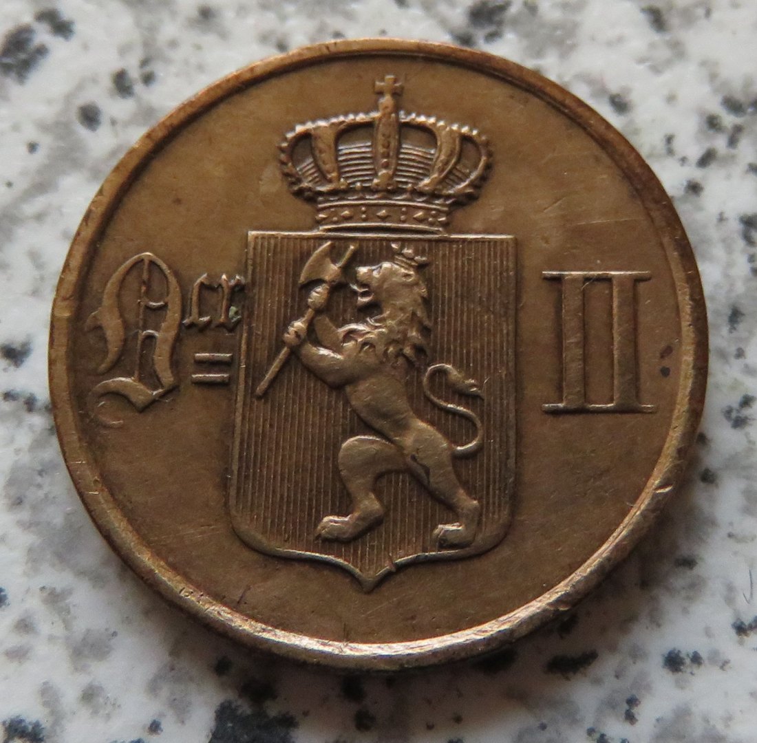  Norwegen 1 Öre 1884   