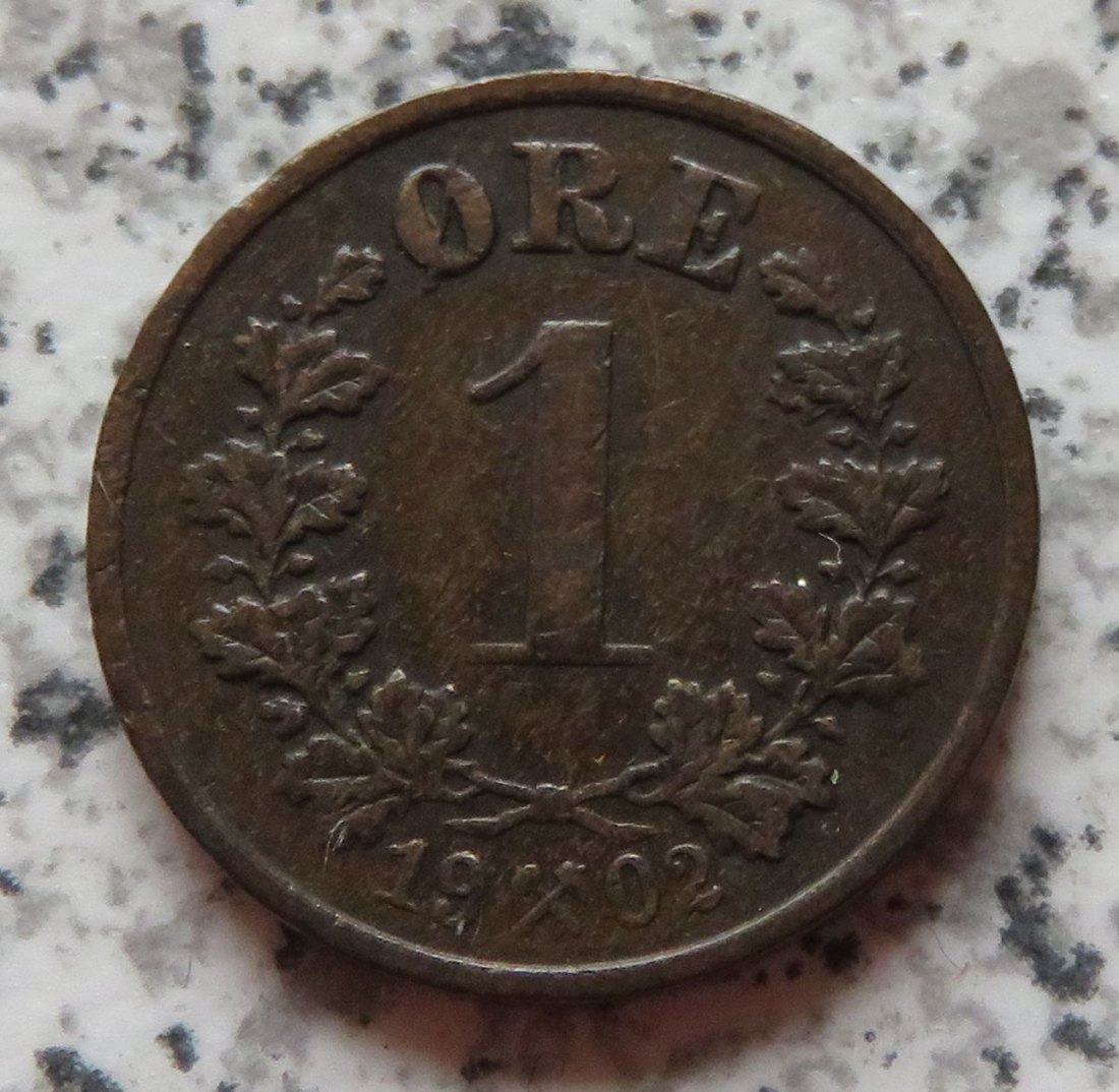  Norwegen 1 Öre 1902   