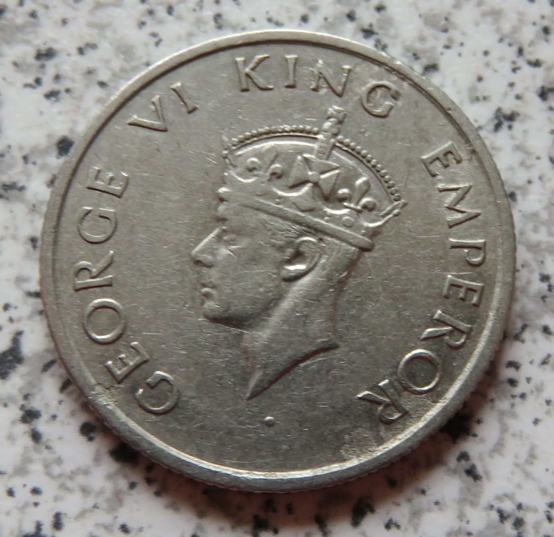  British Indien half Rupee 1946 / British Indien 1/2 Rupee 1946   