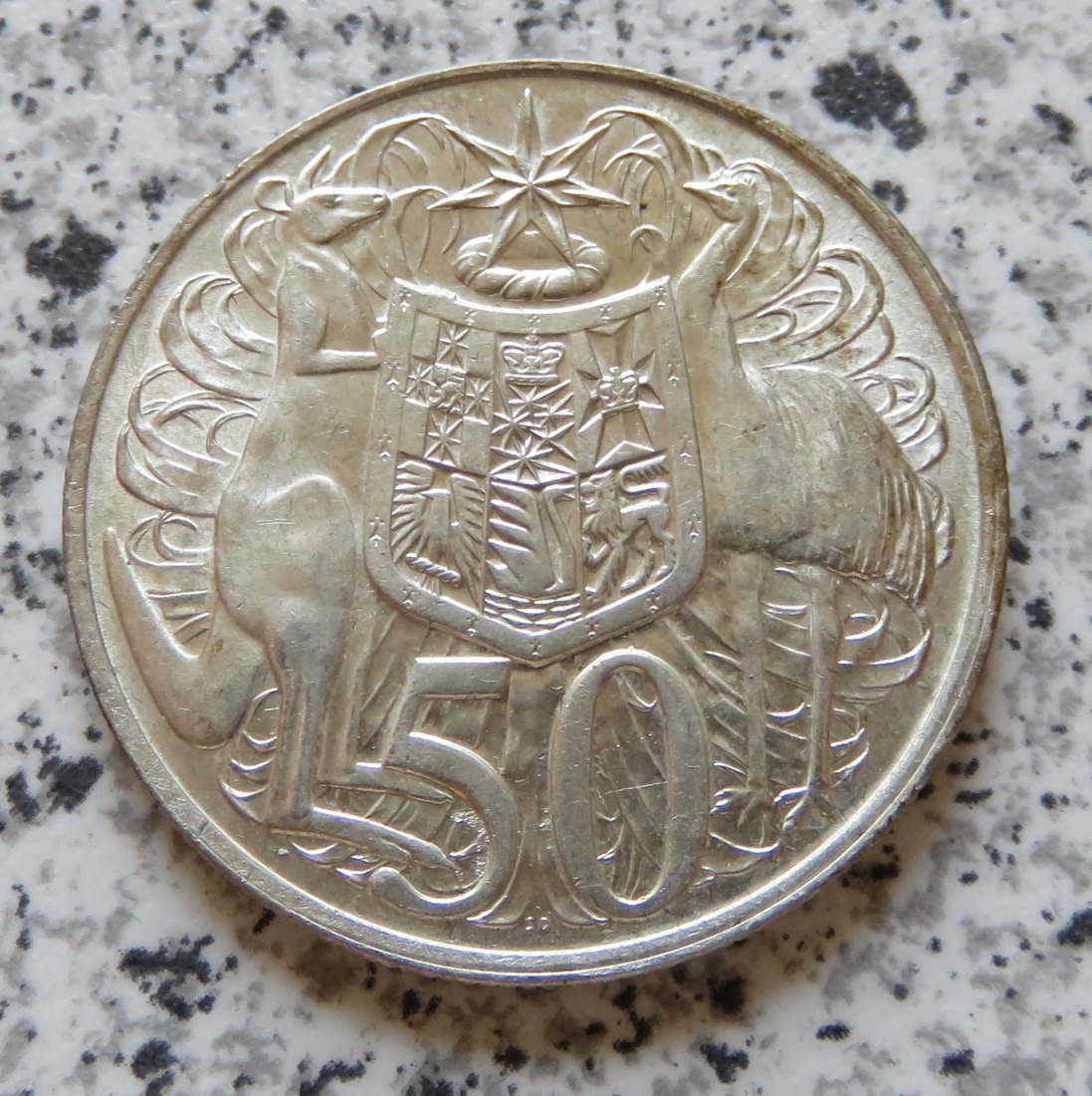  Australien 50 Cents 1966, Silber   