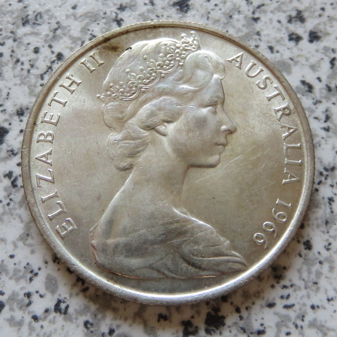  Australien 50 Cents 1966, Silber   