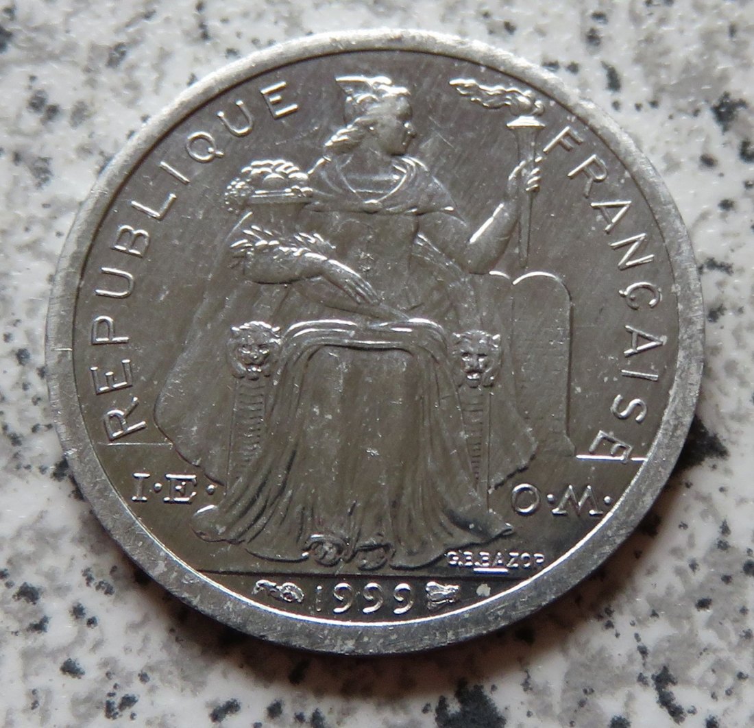  Neukaledonien 1 Franc 1999   