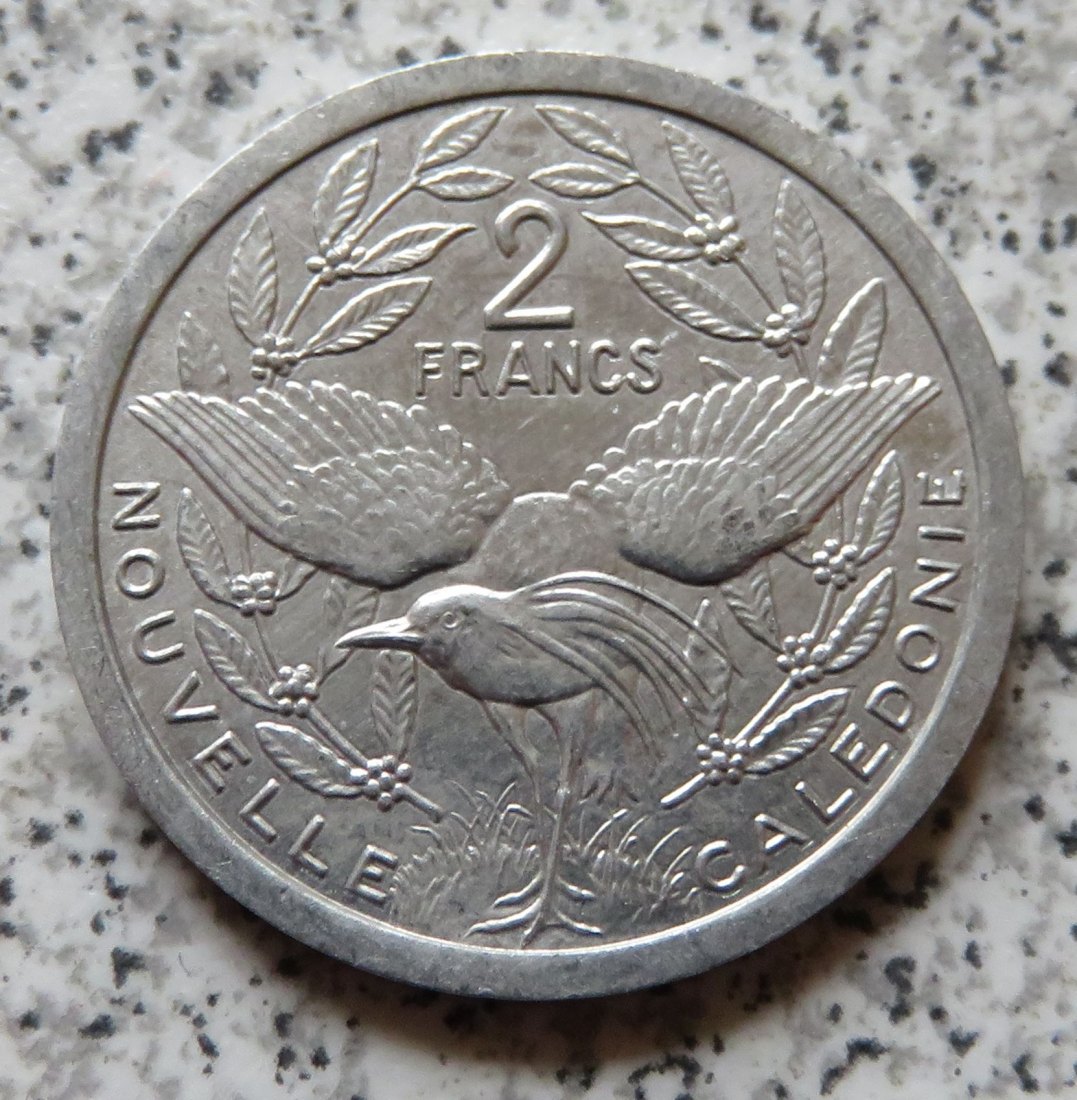  Neukaledonien 2 Francs 1991   