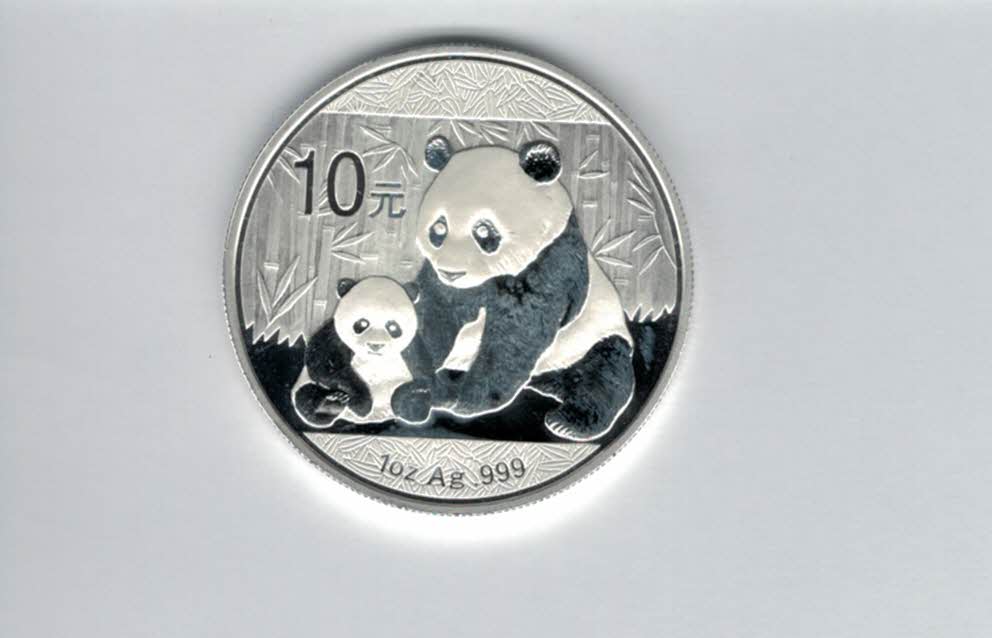  10 Yuan 2012 Panda 1 OZ 999 China Spittalgold9800 (5455   