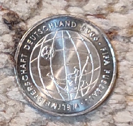  Deutschland 10 € 2006, SILBER, Fußballweltmeisterschaft 2006   