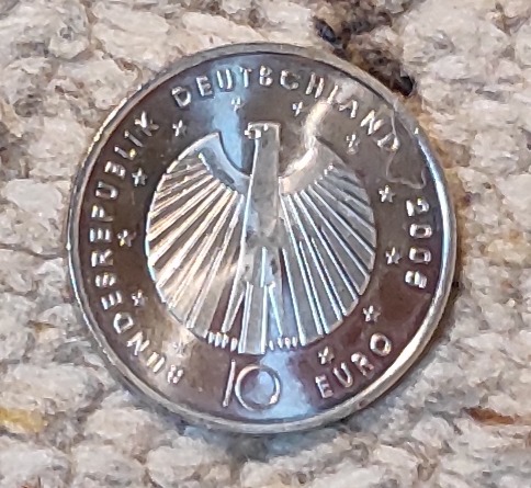  Deutschland 10 € 2006, SILBER, Fußballweltmeisterschaft 2006   