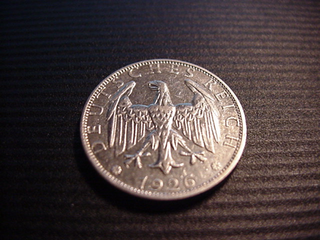  Weimar 2 Reichsmark 1926 A   