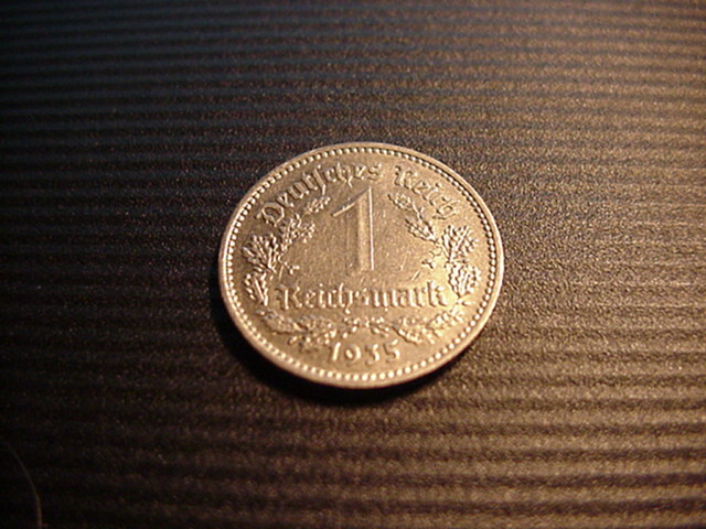  Drittes Reich 1 Reichsmark 1935 A   
