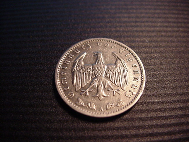  Drittes Reich 1 Reichsmark 1934 A   