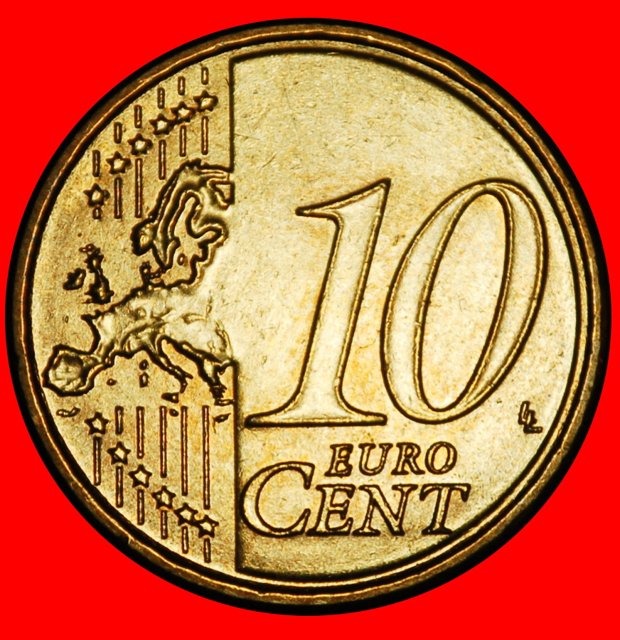  Ⰺ SOWER ERROR (1999-2026): FRANCE★ 10 EURO CENTS 2024 NORDIC GOLD! DIES B I1★LOW START ★ NO RESERVE!   