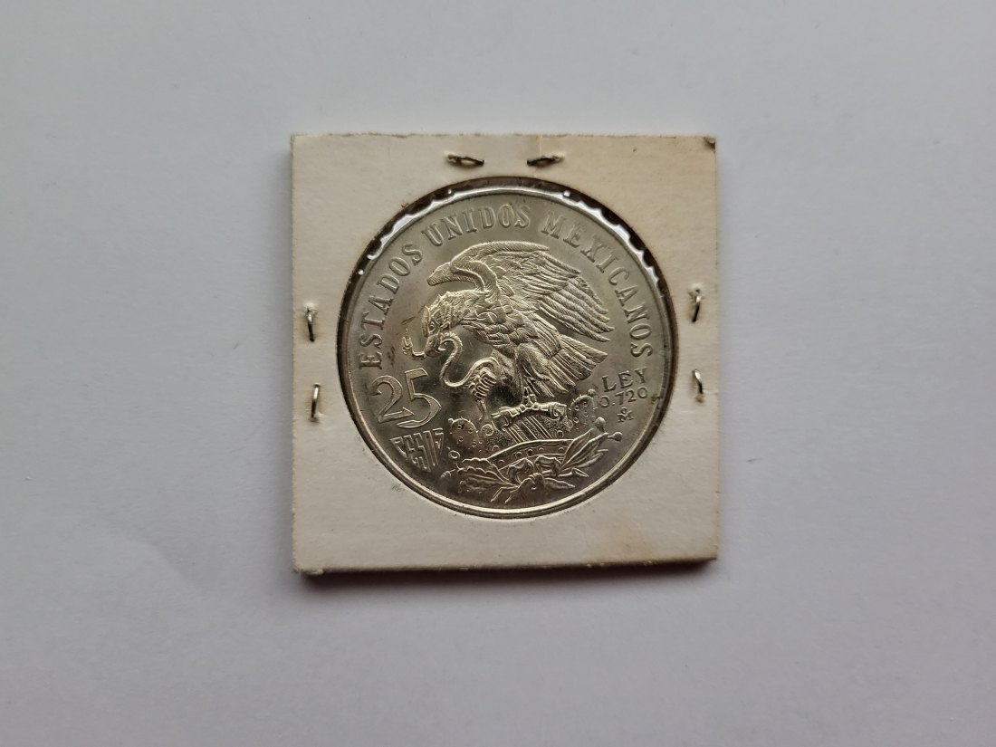  25 Pesos 1968 Olymp. Sommerspiele 720/16,2g fein Mexiko Spittalgold9800 (4808   