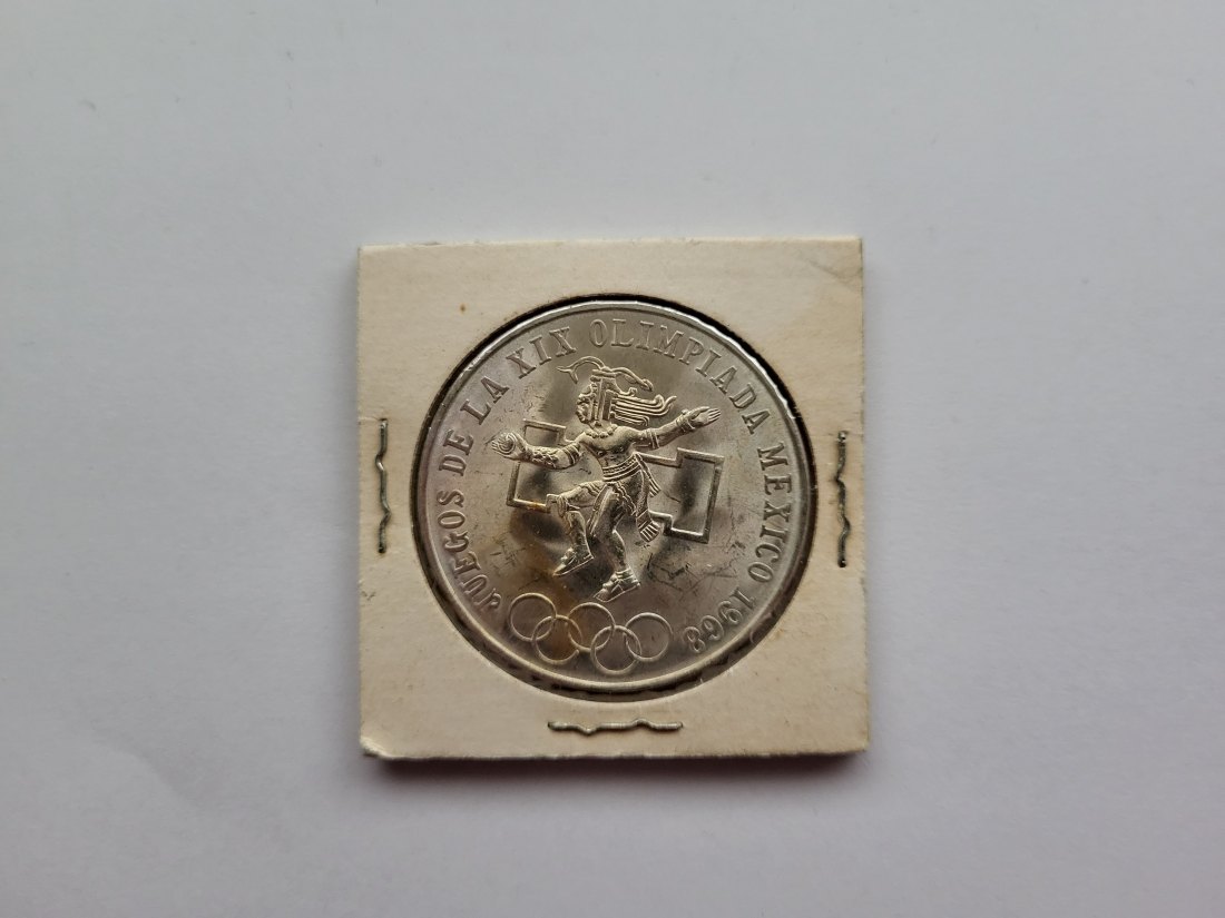  25 Pesos 1968 Olymp. Sommerspiele 720/16,2g fein Mexiko Spittalgold9800 (4808   