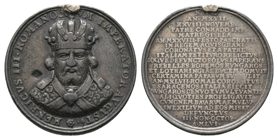  Medaille; AG; Henkelspur, 14,49 g; Ø 32 mm   