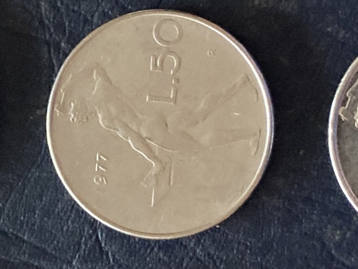  Münze Münzen Umlaufmünze Italien 50 Lire 1968   