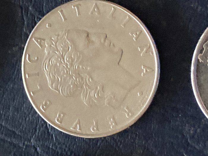  Münze Münzen Umlaufmünze Italien 50 Lire 1968   