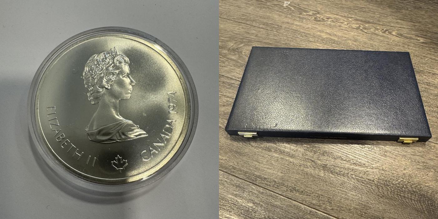  Canada Komplettes Set Olympiade 1976 Montreal FM-Frankfurt Feinsilber: 944g   