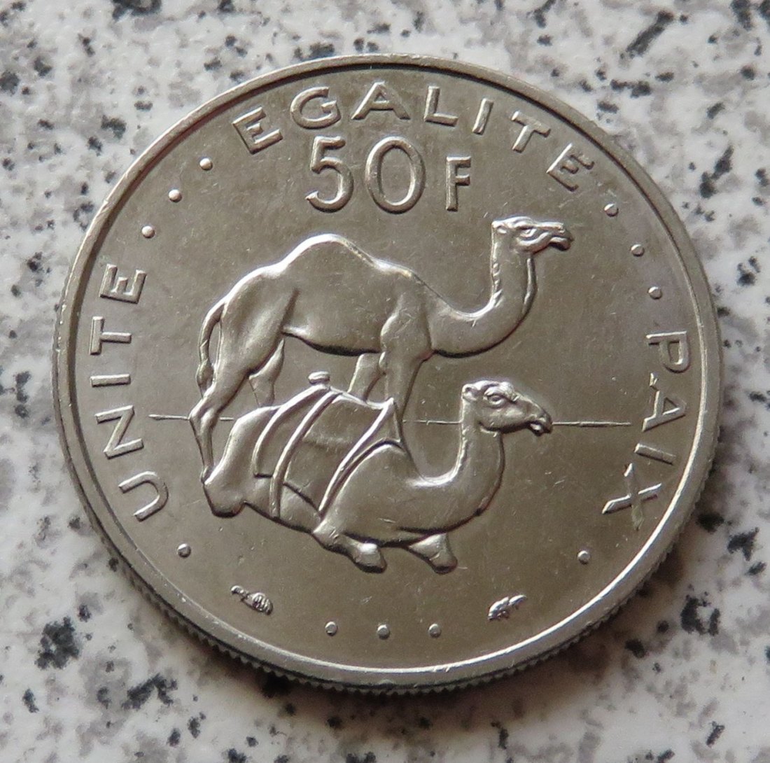  Djibouti 50 Francs 1991   