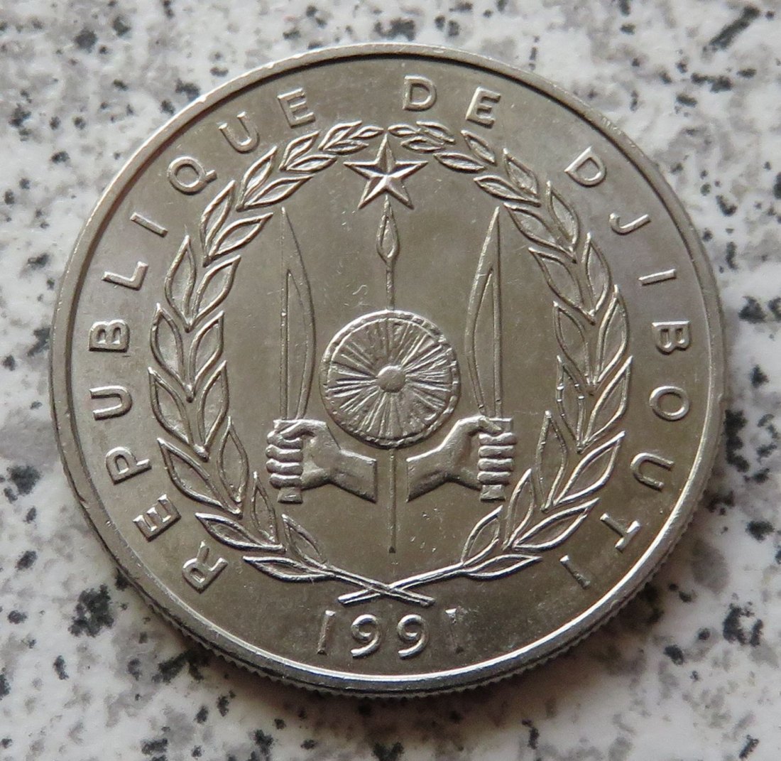  Djibouti 50 Francs 1991   