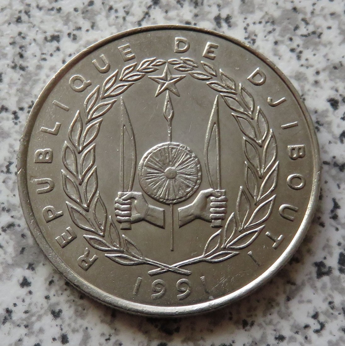  Djibouti 100 Francs 1991   