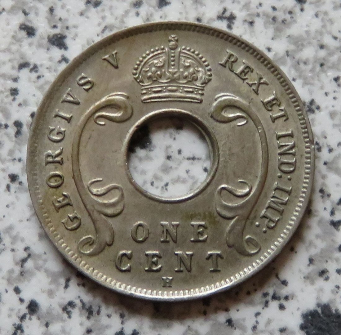  East Africa 1 Cent 1912 H / Ostafrika 1 Cent 1912 H   