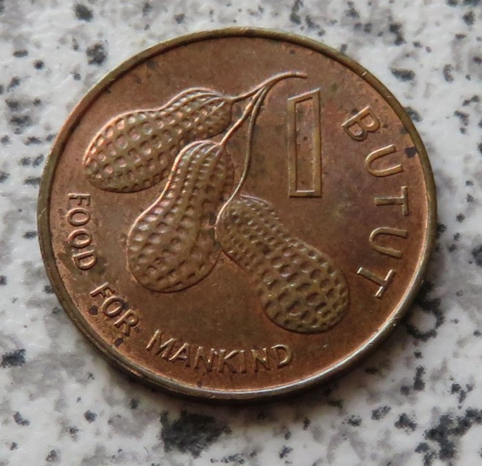  Gambia 1 Butut 1974, KM 14   