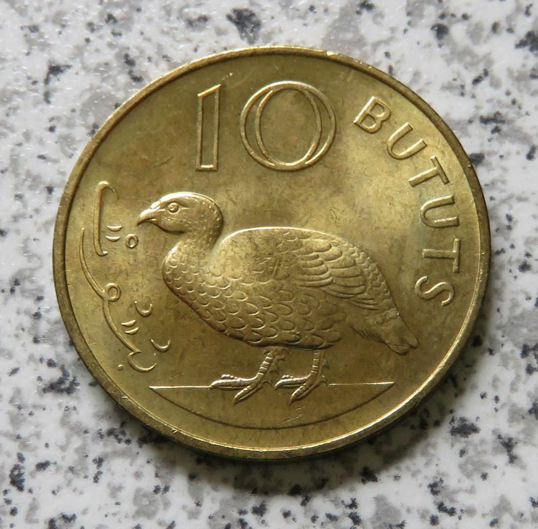  Gambia 10 Bututs 1971   