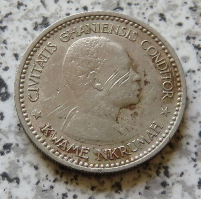  Ghana One Shilling 1958   