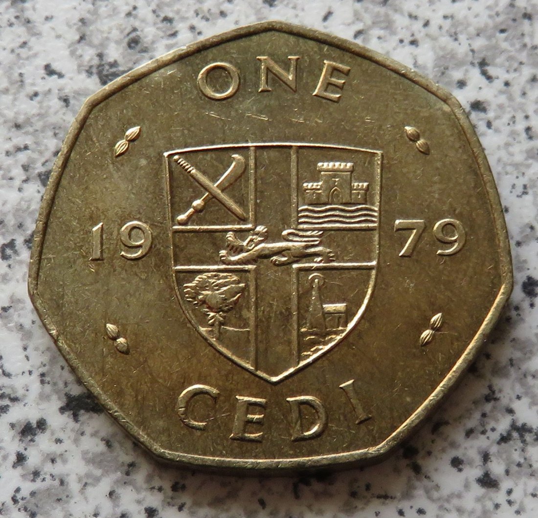  Ghana 1 Cedi 1979   