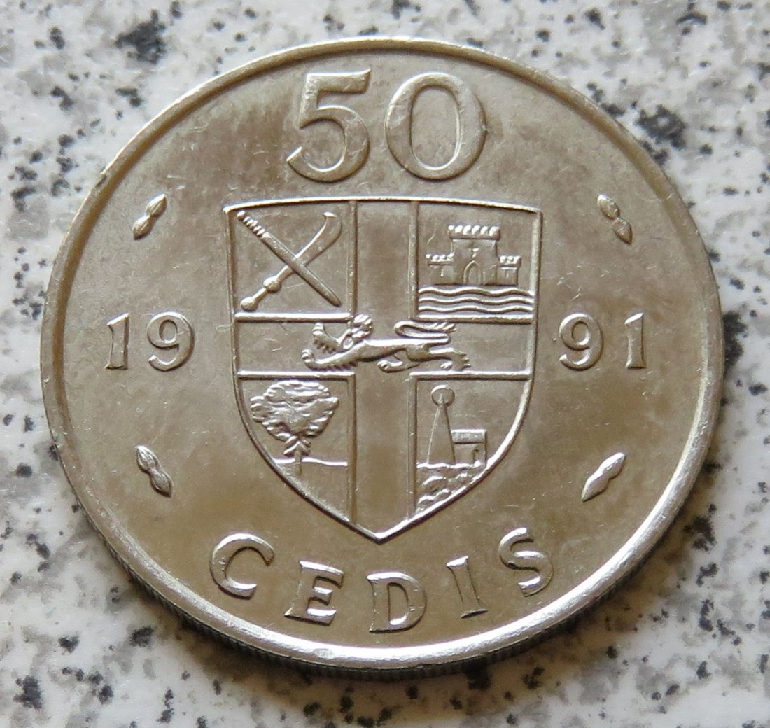  Ghana 50 Cedis 1997   
