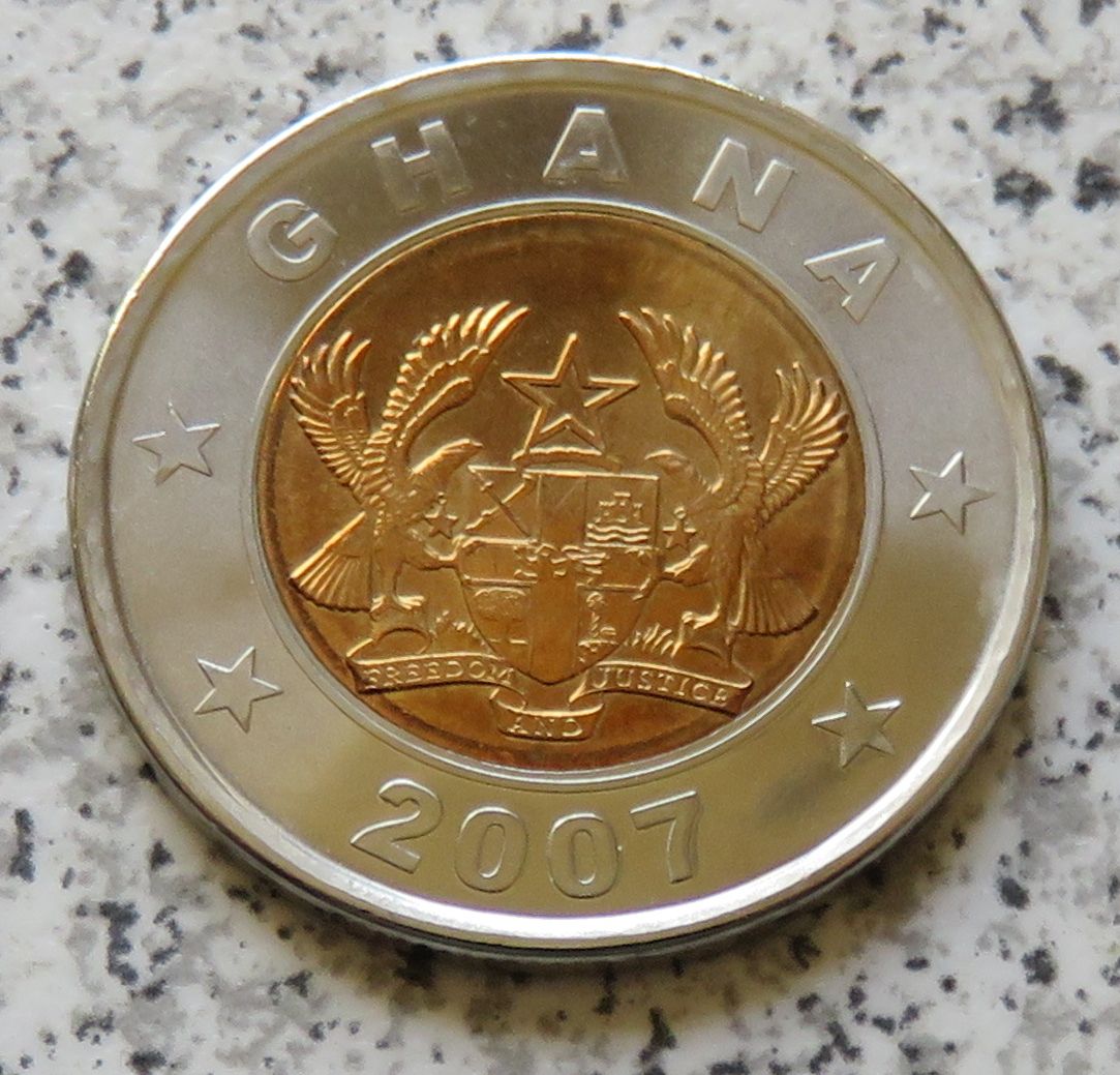  Ghana 1 Cedi 2007   