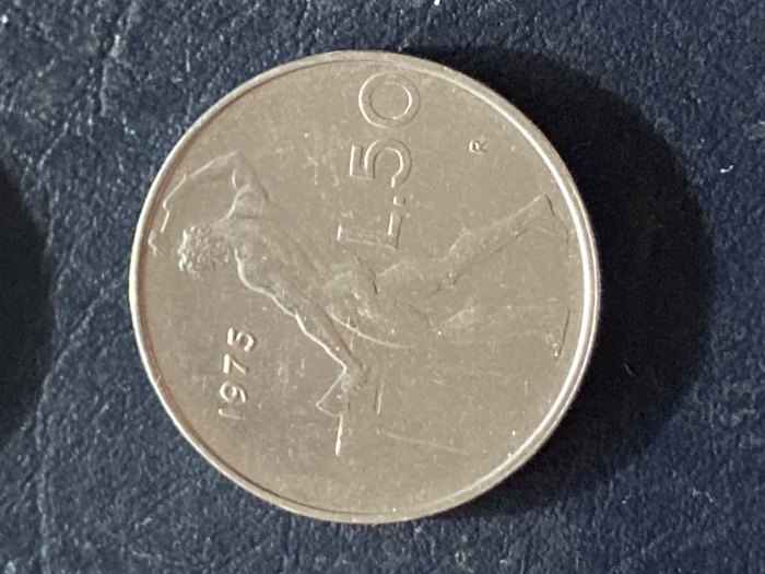  Münze Münzen Umlaufmünze Italien 50 Lire 1979   