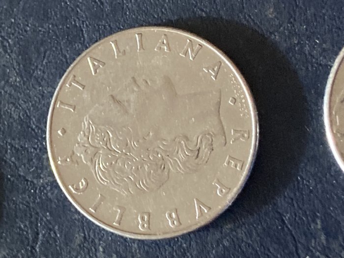  Münze Münzen Umlaufmünze Italien 50 Lire 1980   