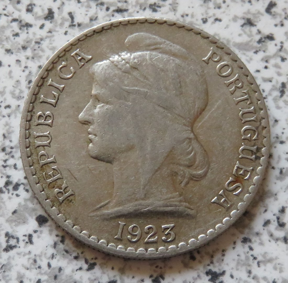  Angola 50 Centavos 1923   