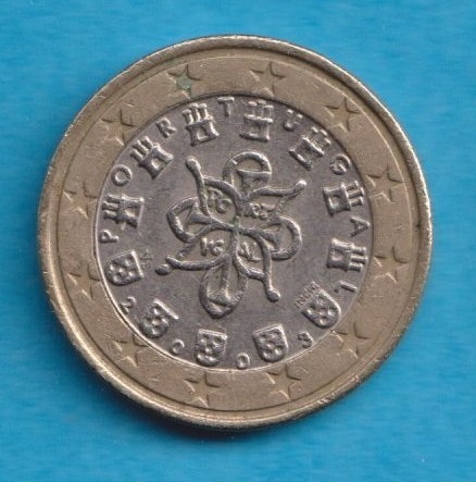  Portugal 1 Euro 2003   