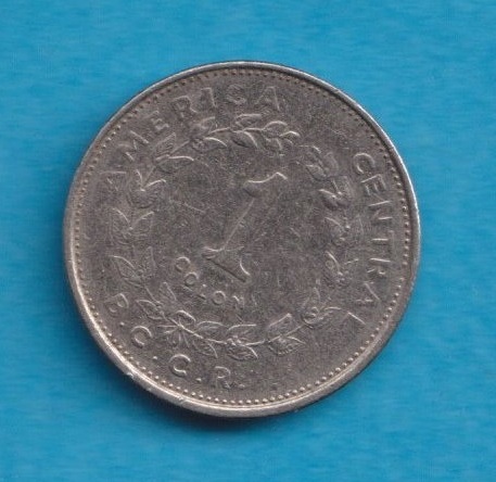  Costa Rica 1 Colon 1984   