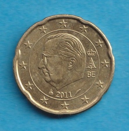  Belgien 20 Cent 2011   