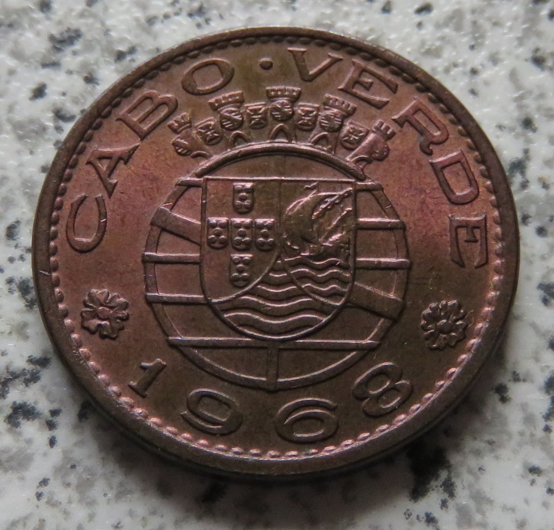  Kapverden 50 Centavos 1968   