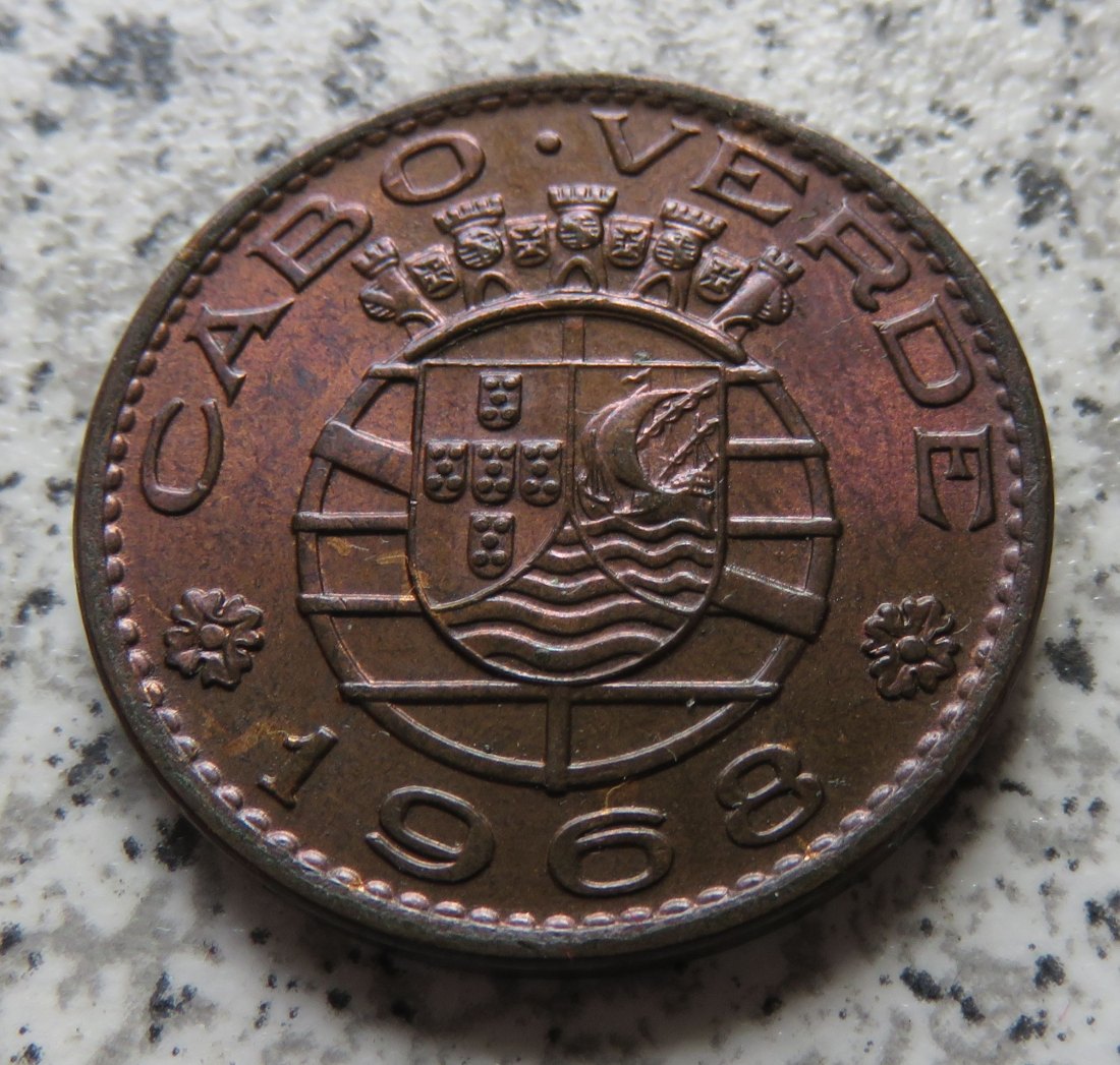  Kapverden 1 Escudo 1968   