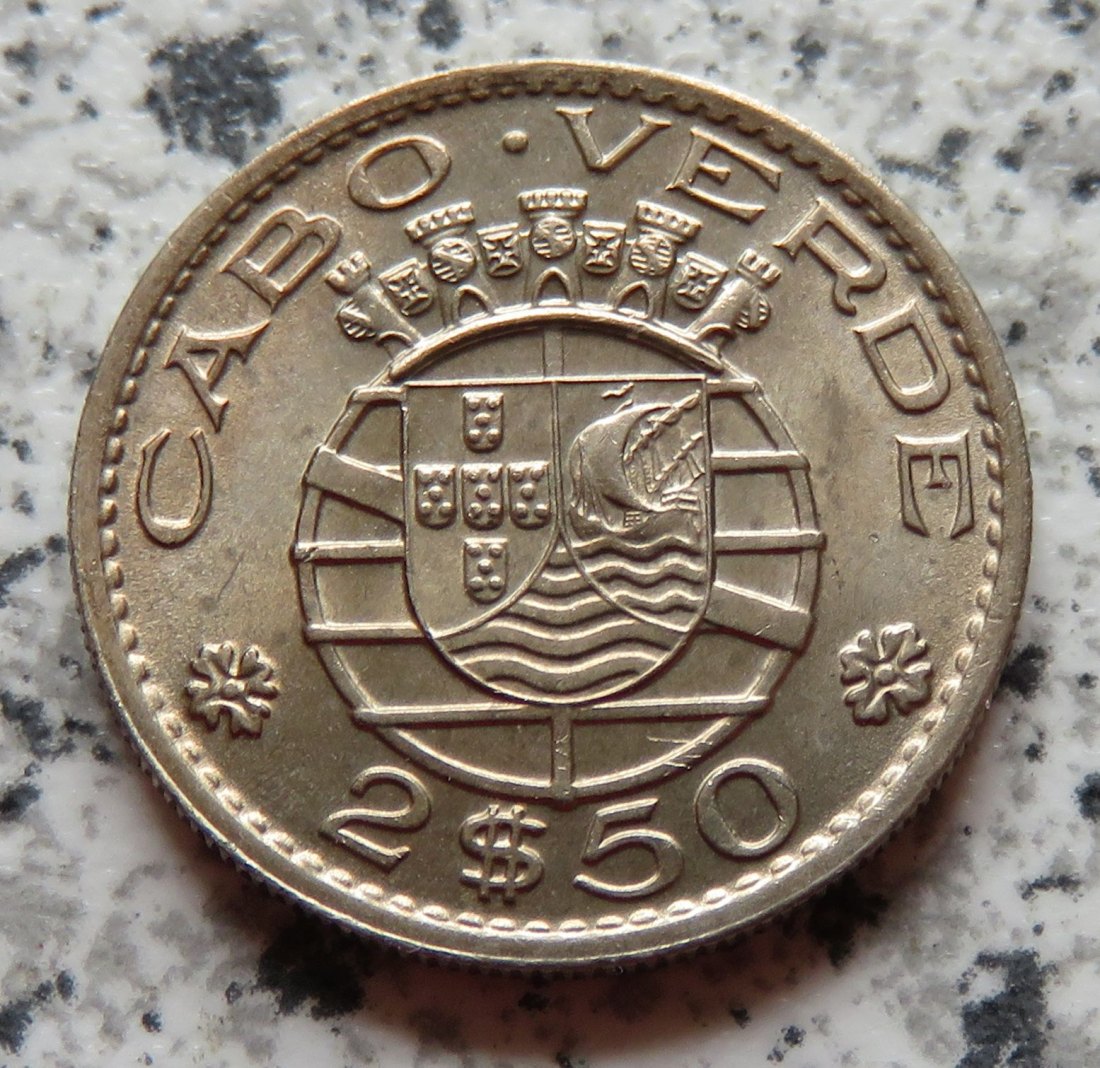  Kapverden 2,5 Escudos 1967   
