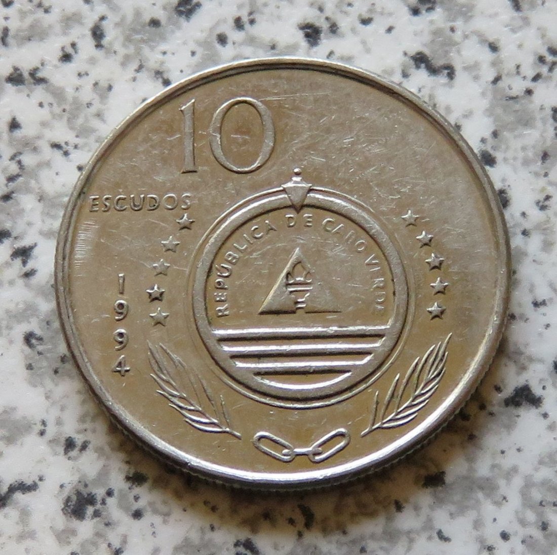  Kapverden 10 Escudos 1994   