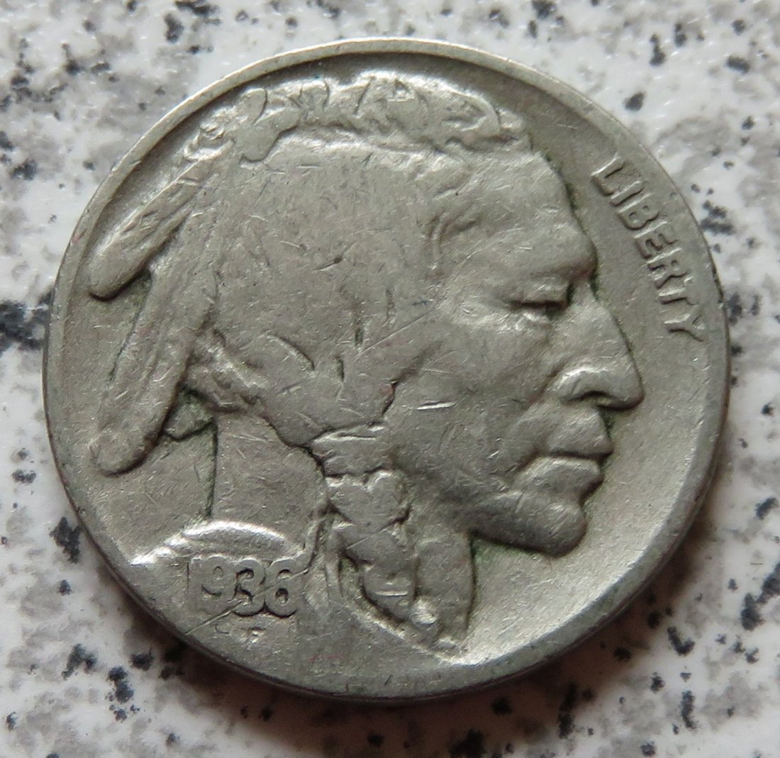  USA 5 Cents 1936   
