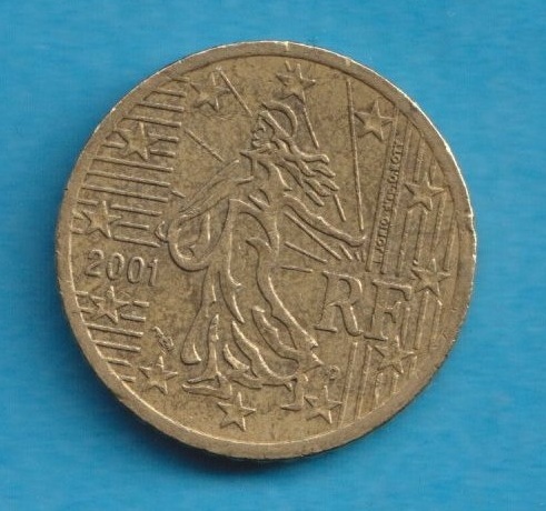  Frankreich 50 Cent 2001   