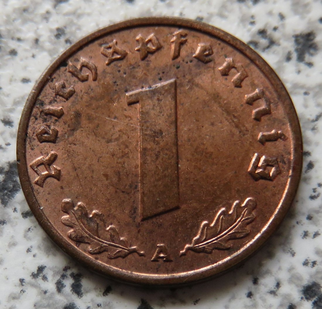  Drittes Reich 1 Pfennig 1937 A   