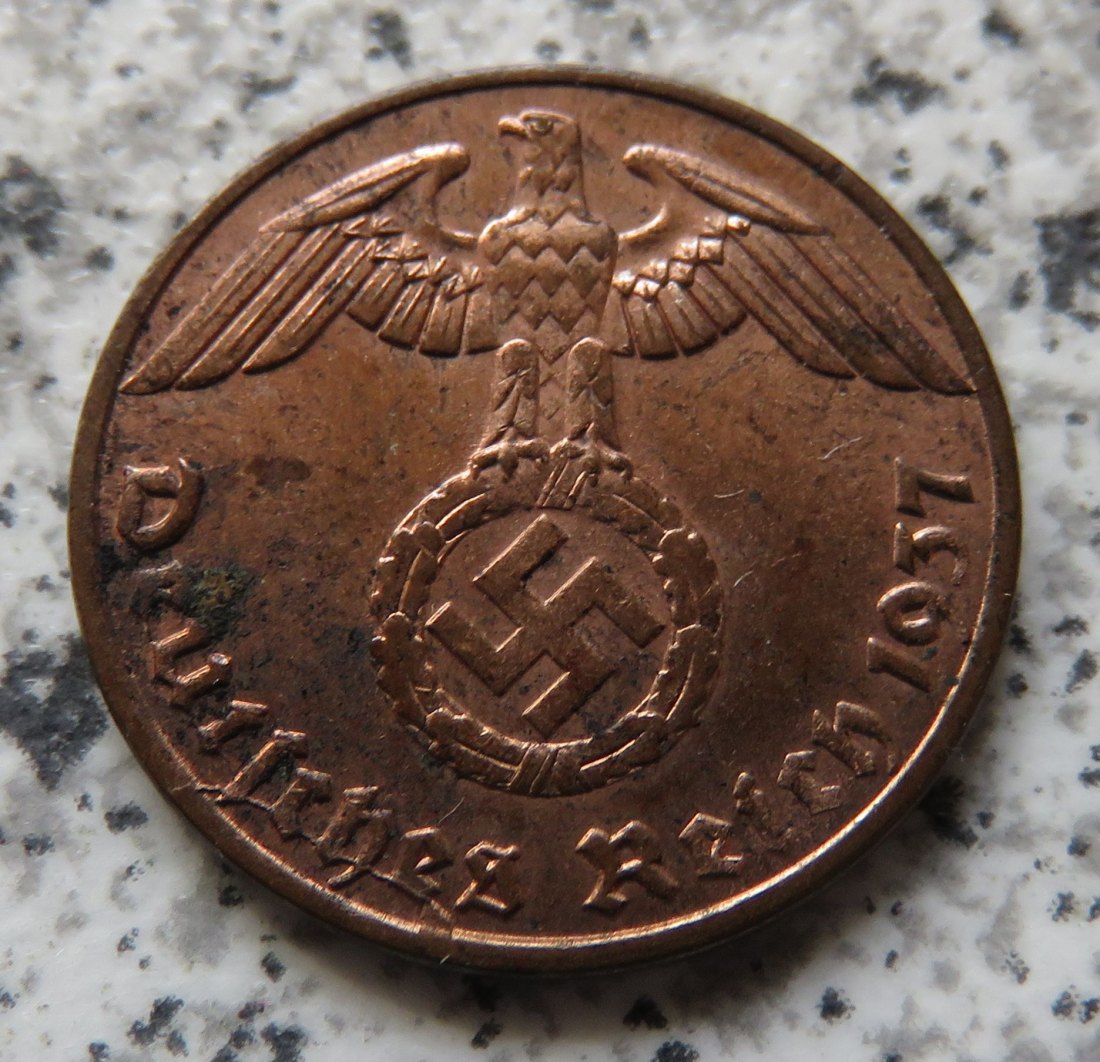  Drittes Reich 1 Pfennig 1937 A   