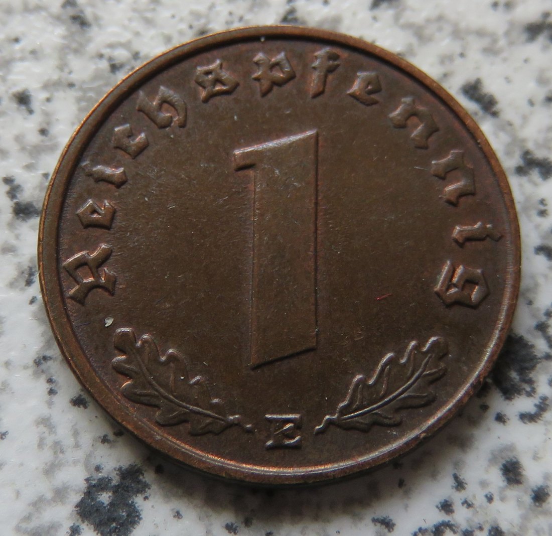  Drittes Reich 1 Pfennig 1937 E   