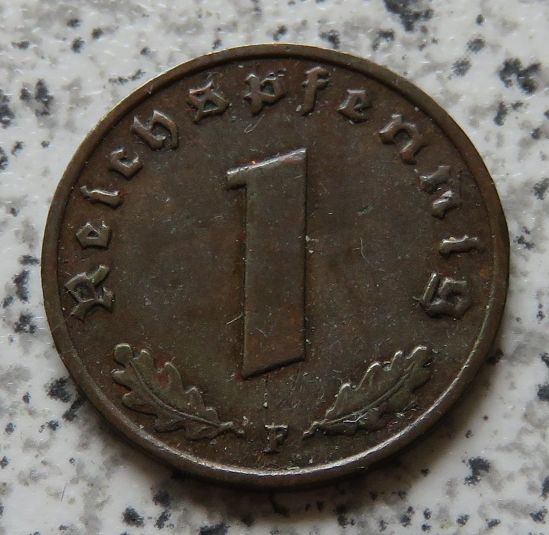  Drittes Reich 1 Pfennig 1937 F   